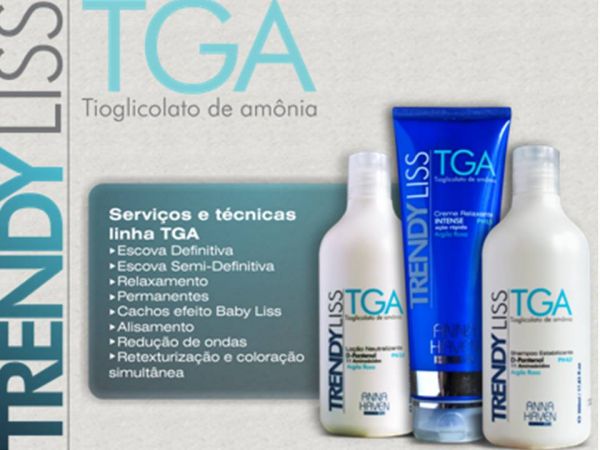 KIT RELACHAMENTO DE AMÔNIA TRENDY LISS TGA ANNA HAVEN